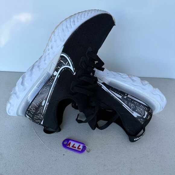 Nike React Infinity Woman's Running Shoe Red / Black Size 9,5 CQ7331-993 - Picture 1 of 8